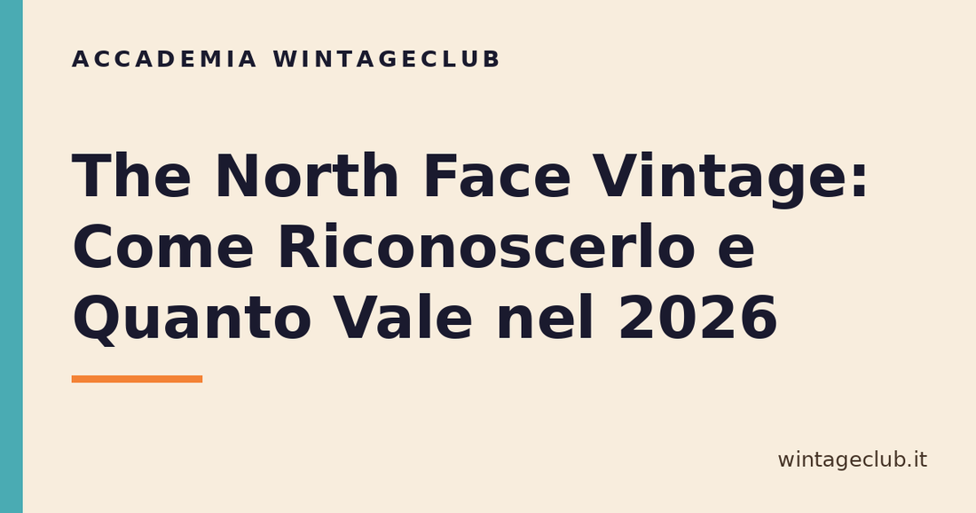 Guida The North Face vintage: come riconoscerlo e quanto vale — Accademia WintageClub