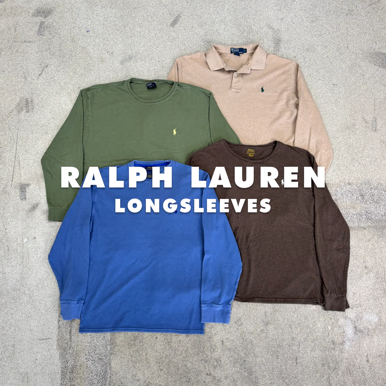 Ralph Lauren, Tommy Hillfiger, Lacoste. KILO BOX