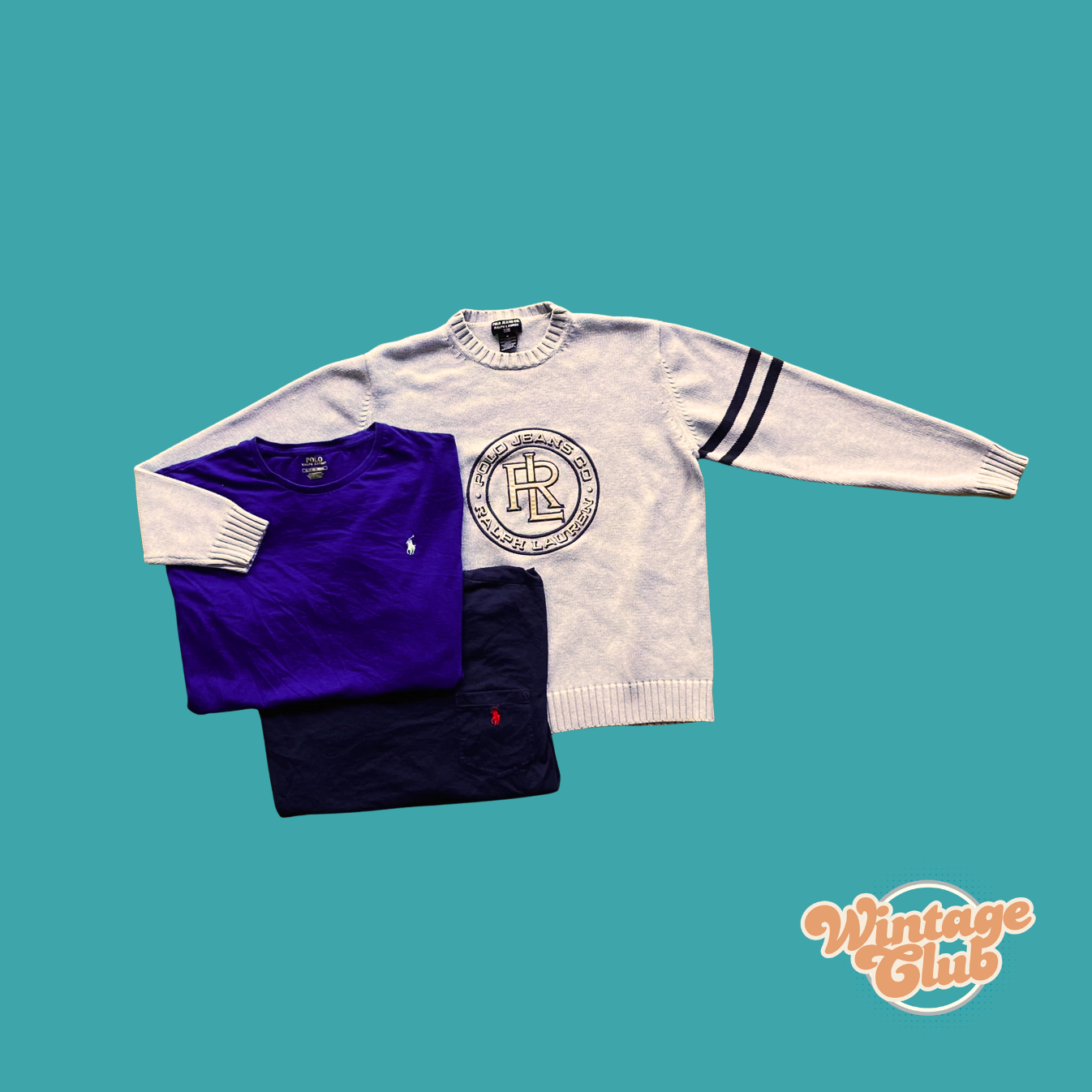 Ralph Lauren, Tommy Hillfiger, Lacoste. KILO BOX